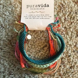 Pura Vida Bracelets - 5 pack